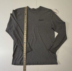 Patagonia Shirt Boys medium Gray Long Sleeve Daily Outdoor Hiking Youth SKU196